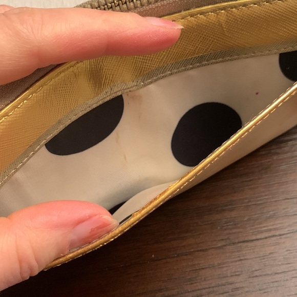 Kate Spade Gold Wallet - Picture 10 of 17